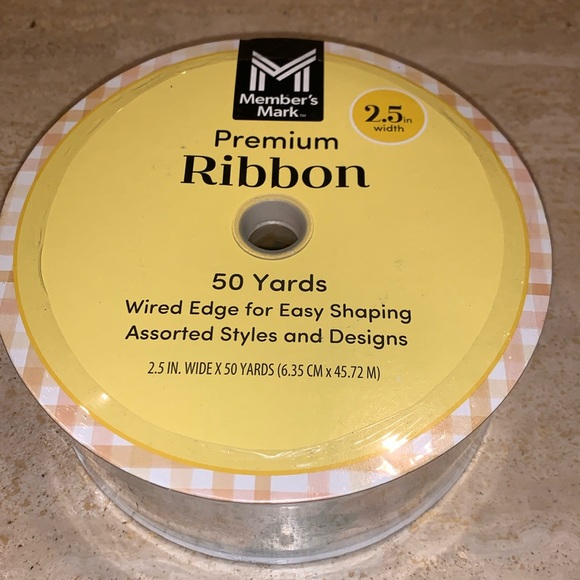 Member Marks Premium Ribbon. 50 yards 2.5 in width - Picture 2 of 4